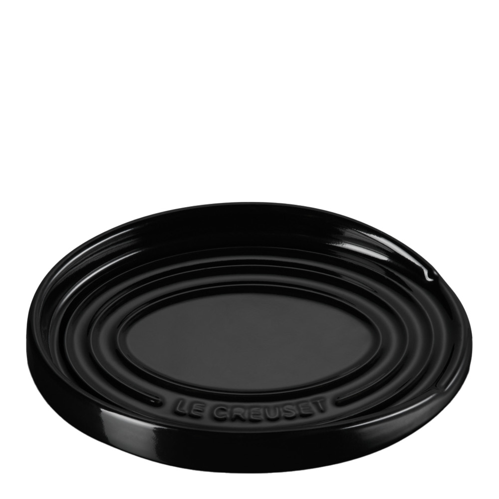 Le Creuset – Oval grytskedhållare 15 cm black