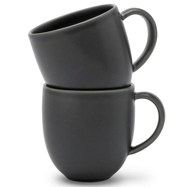 Knabstrup Keramik - Tavola Mugg 30 cl 2-Pack Grå