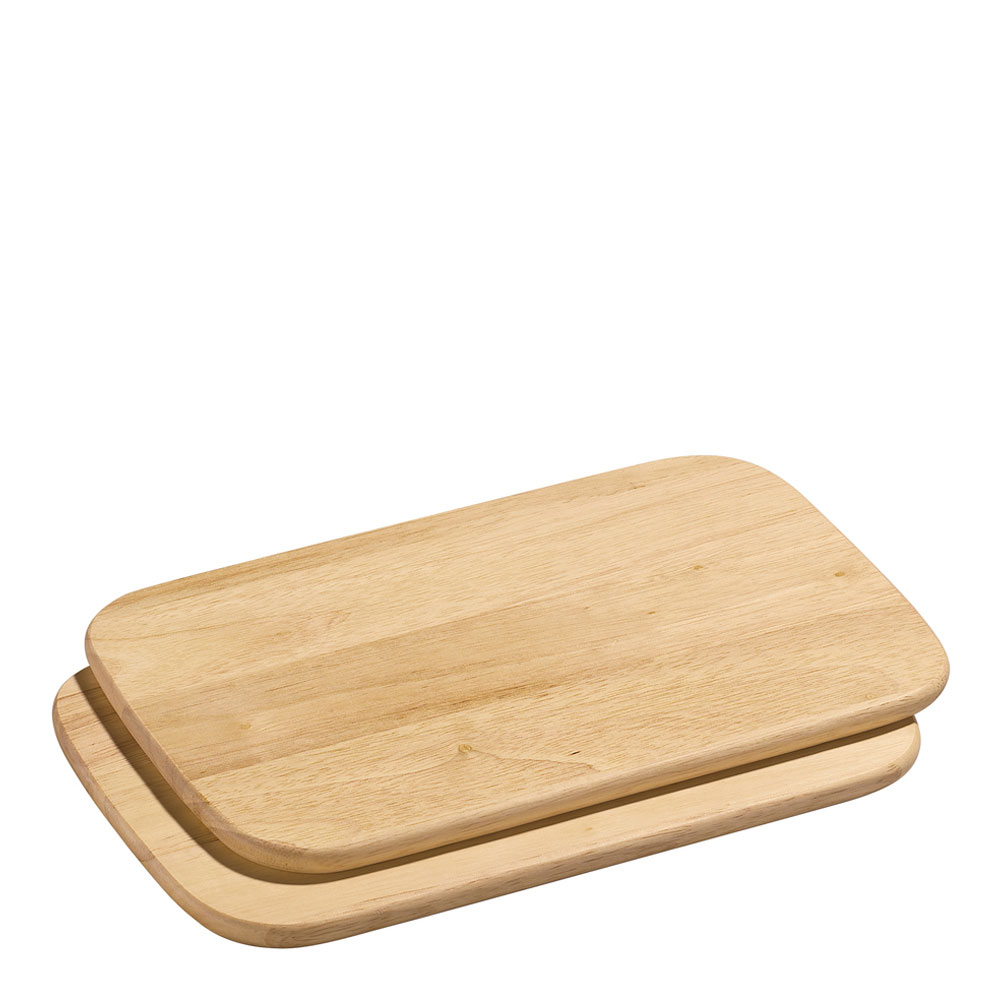 Zassenhaus – Liten Serveringsbricka 2-pack 26×17 cm Rubberwood