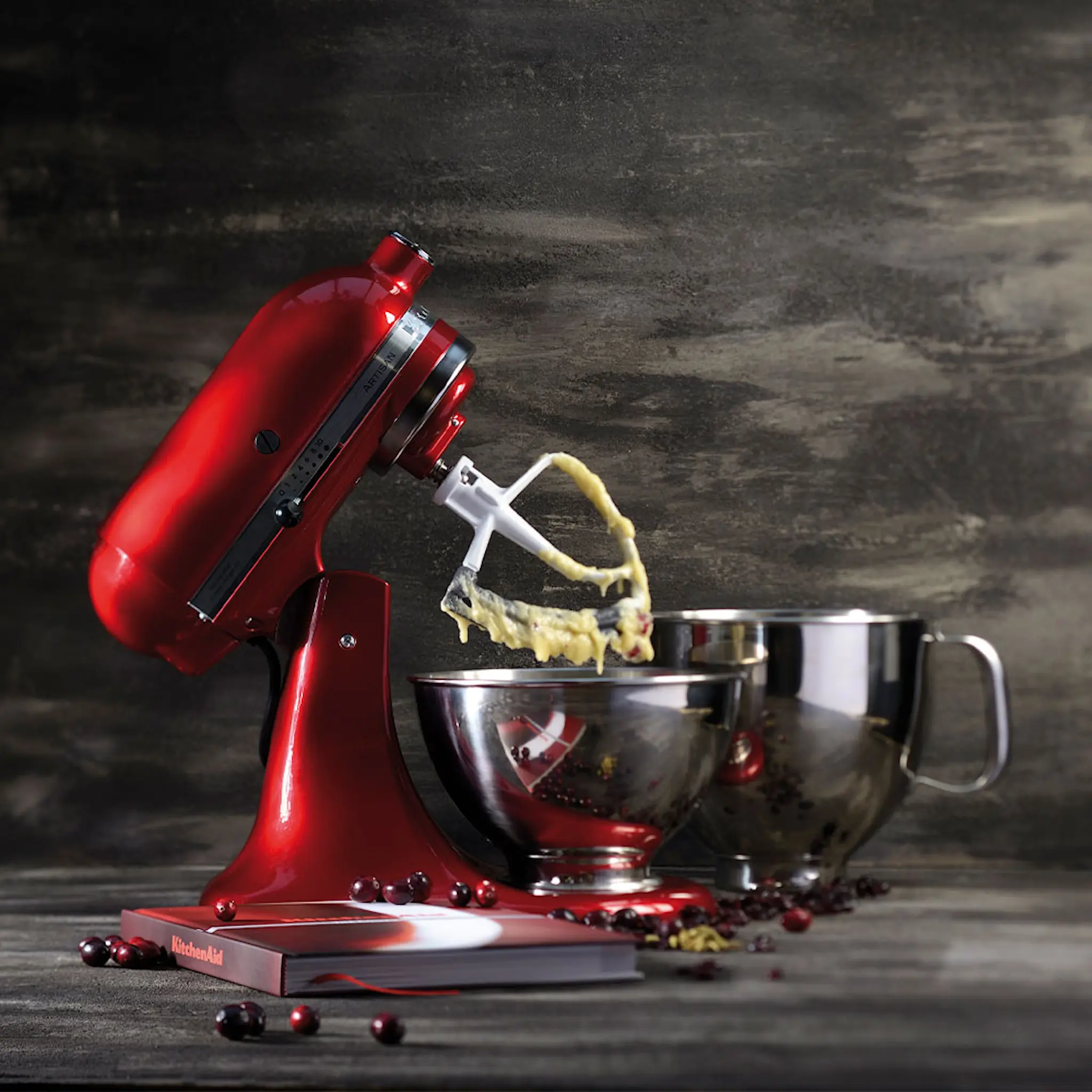 KitchenAid KitchenAid Artisan Köksmaskin 5KSM175 4,8 L Röd Metallic