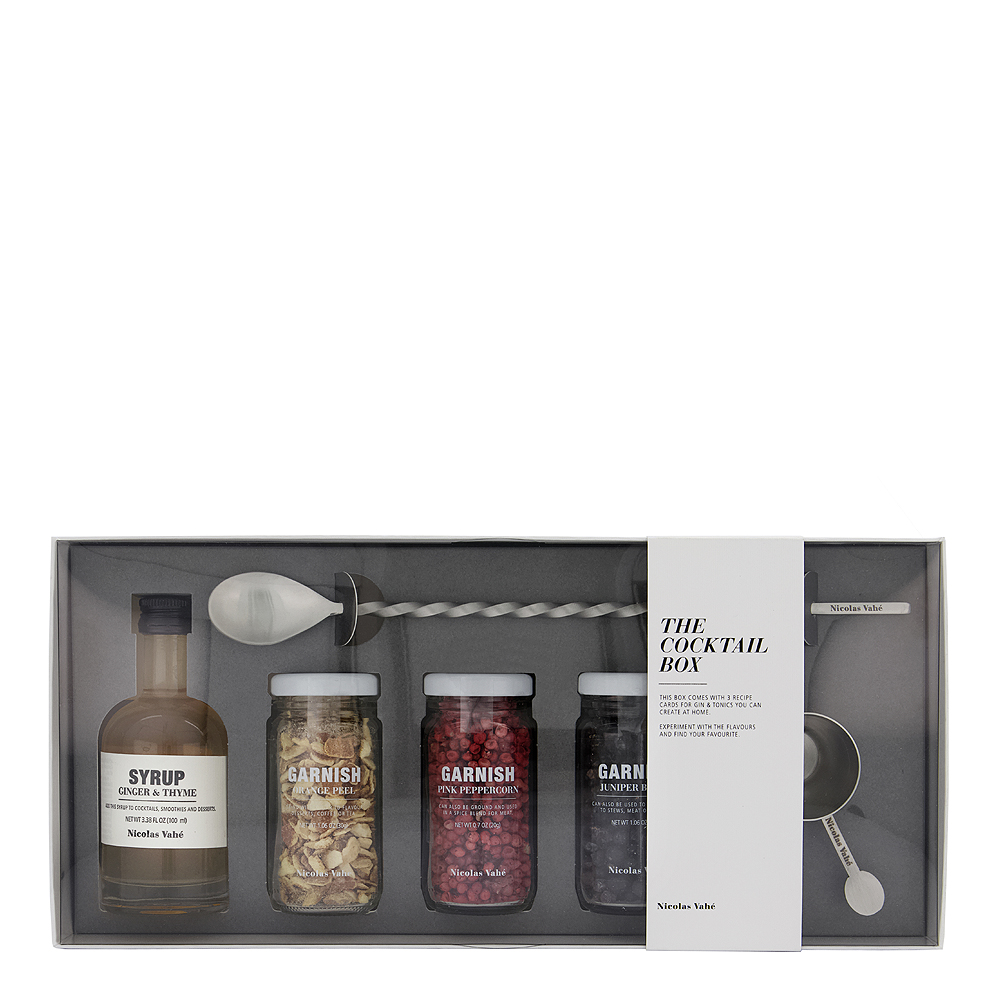 Produktfoto för Nicolas Vahé - Cocktail Box - Cocktail - Cocktail Box - 10 cl., 30 g., 30 g., 20 g