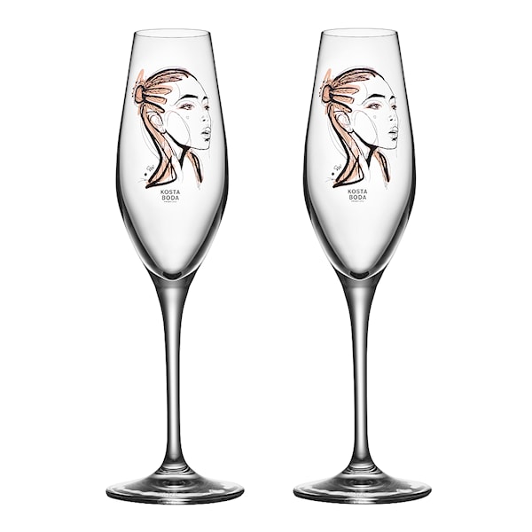 All About You Champagneglas 2-pack Forever Yours