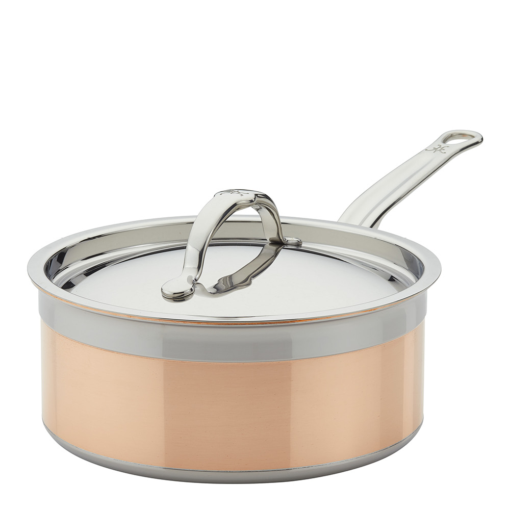 Hestan – Copperbond Kastrull med lock 2,8 L Koppar