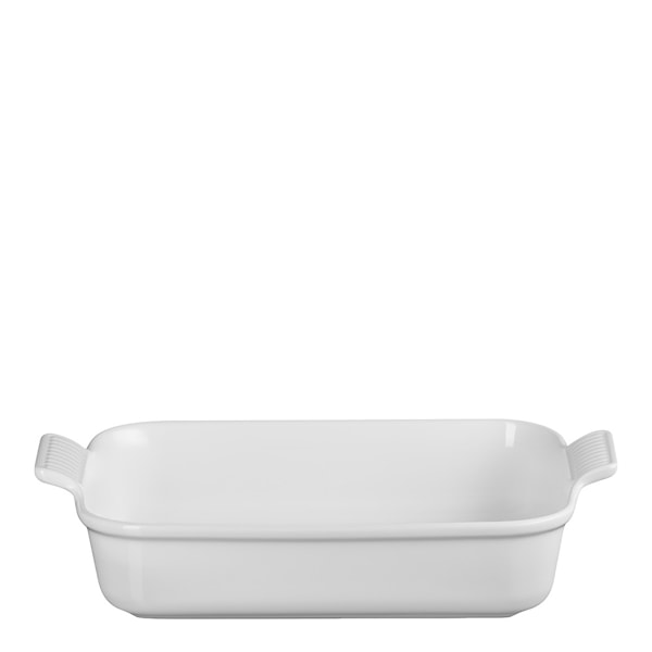 Heritage ugnsform rektangulär 32 cm white