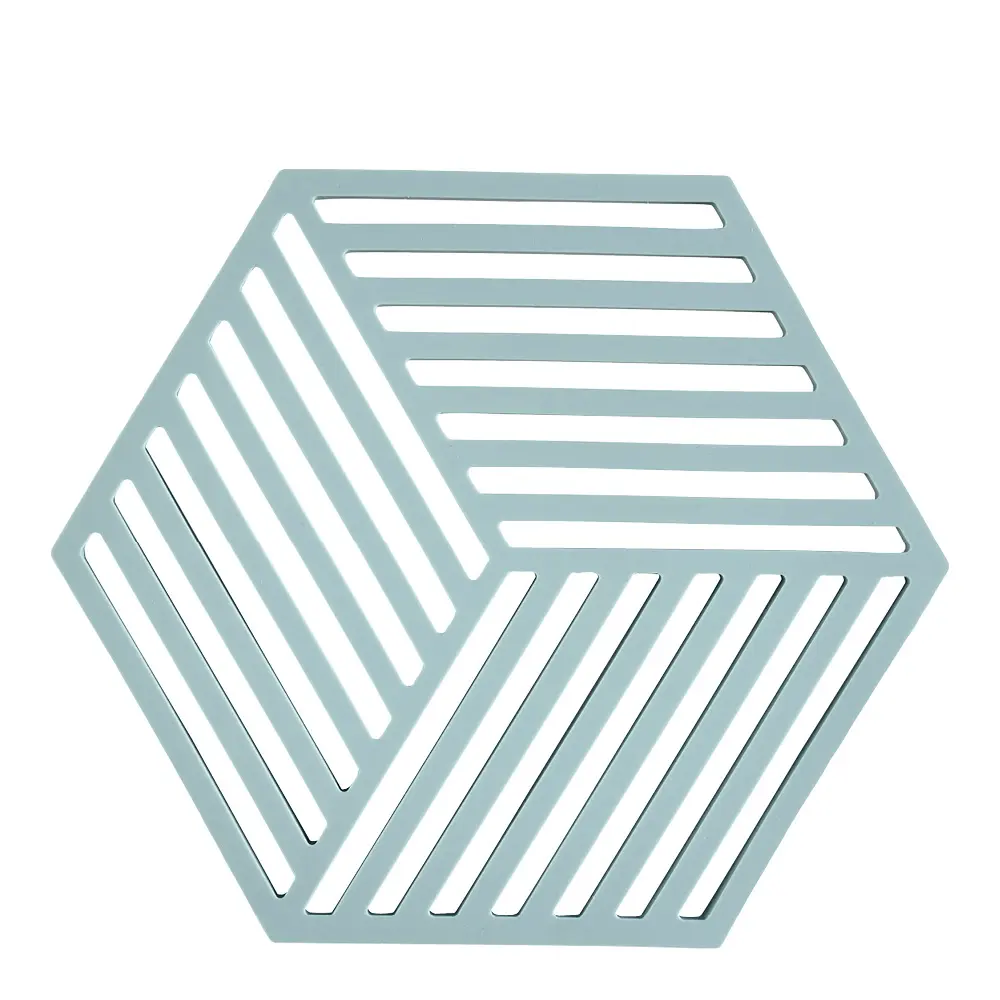Hexagon Pannunalunen 16 cm Fog blue