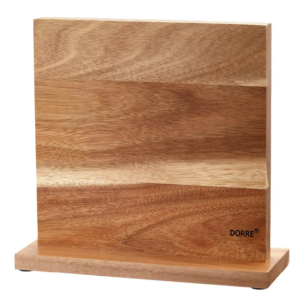 Kaya magnetisk knivholder 24x10x2 cm akasie