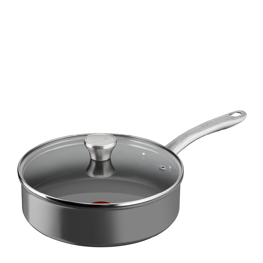 Läs mer om Tefal - Renew+ sauteuse 24 cm grå