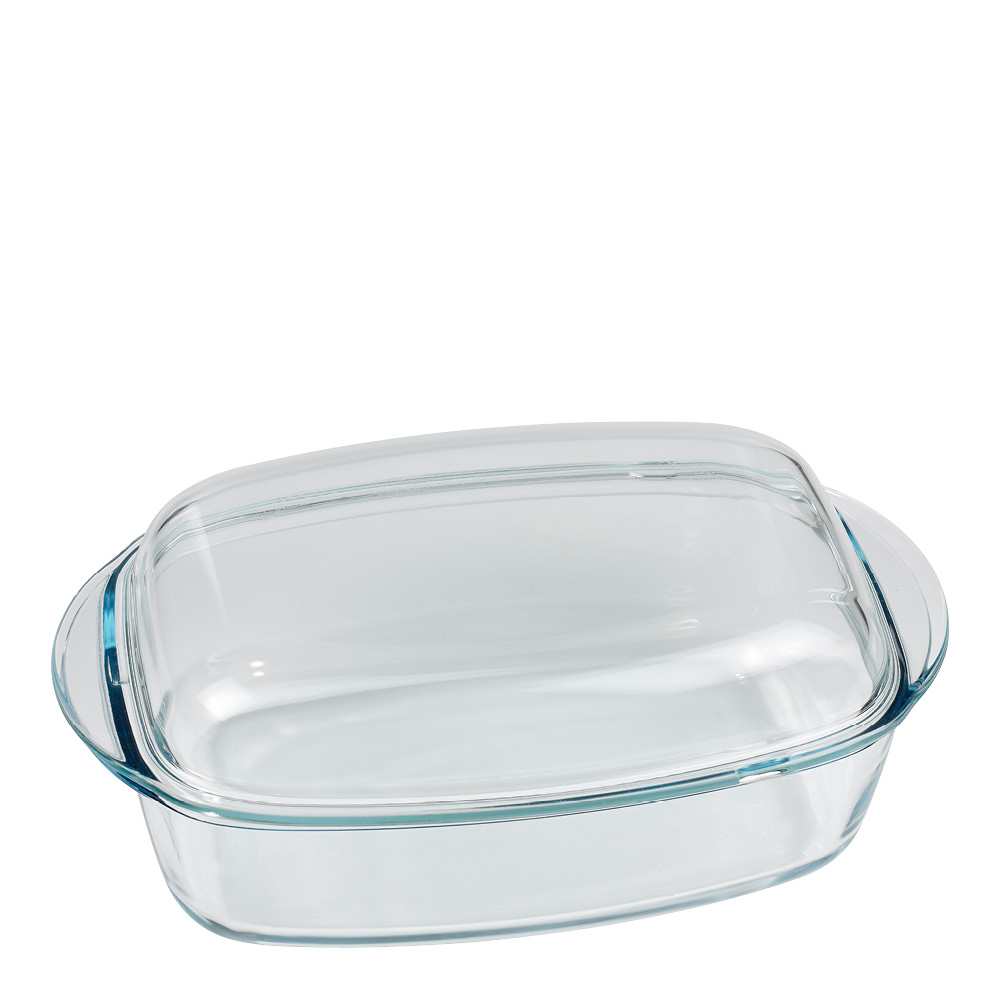 Läs mer om Pyrex - Essentials Ugnsform med Lock 4,5 L Glas