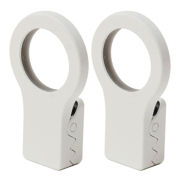 Loop clips för kökshandduk 2-pack vit