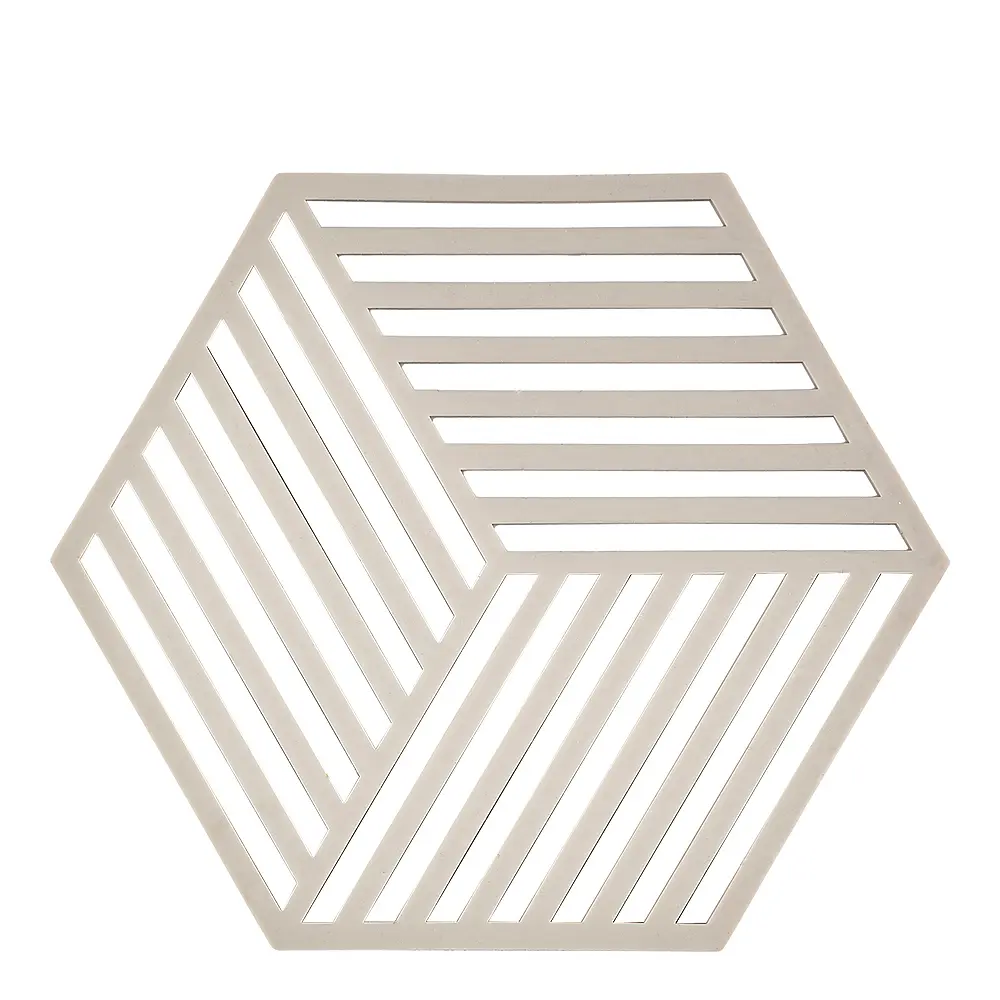 Hexagon Pannunalunen Silikoni 16 cm Harmaa