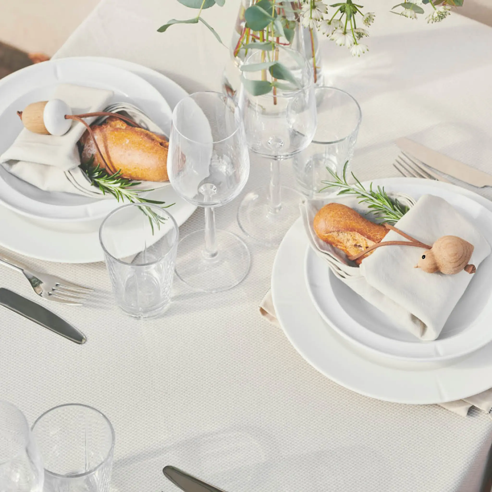 Rosendahl Grand Cru Soft Syvä lautanen 21,5 cm valkoinen