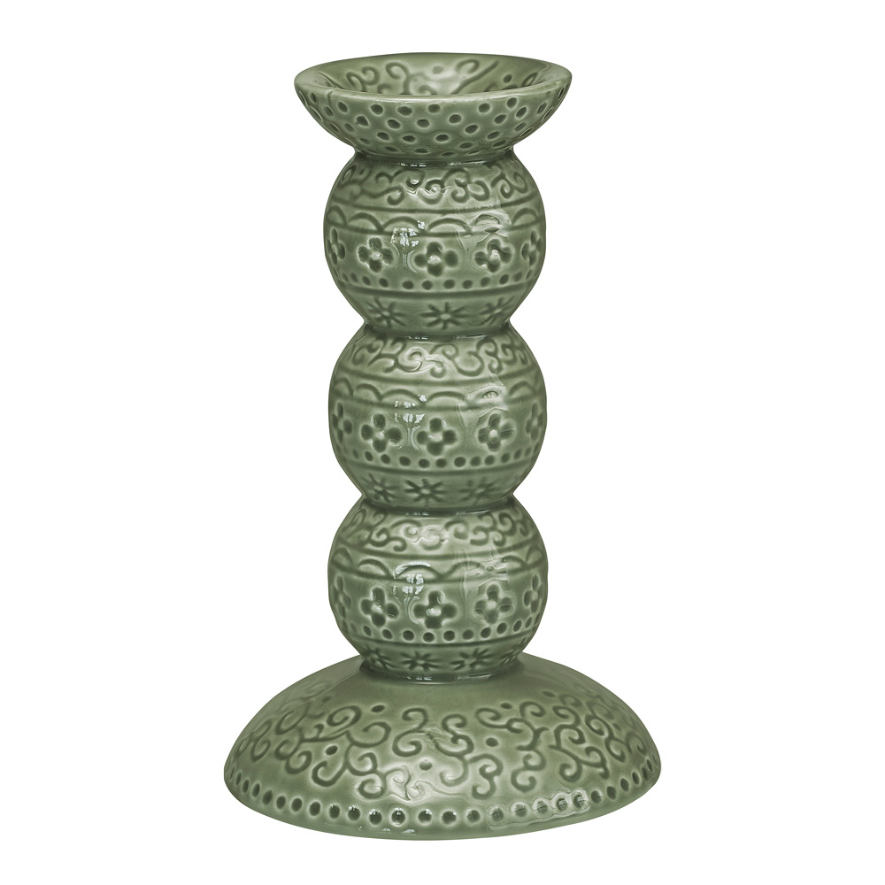 Cultdesign - Orient Kynttilänjalka 14 cm Pesto