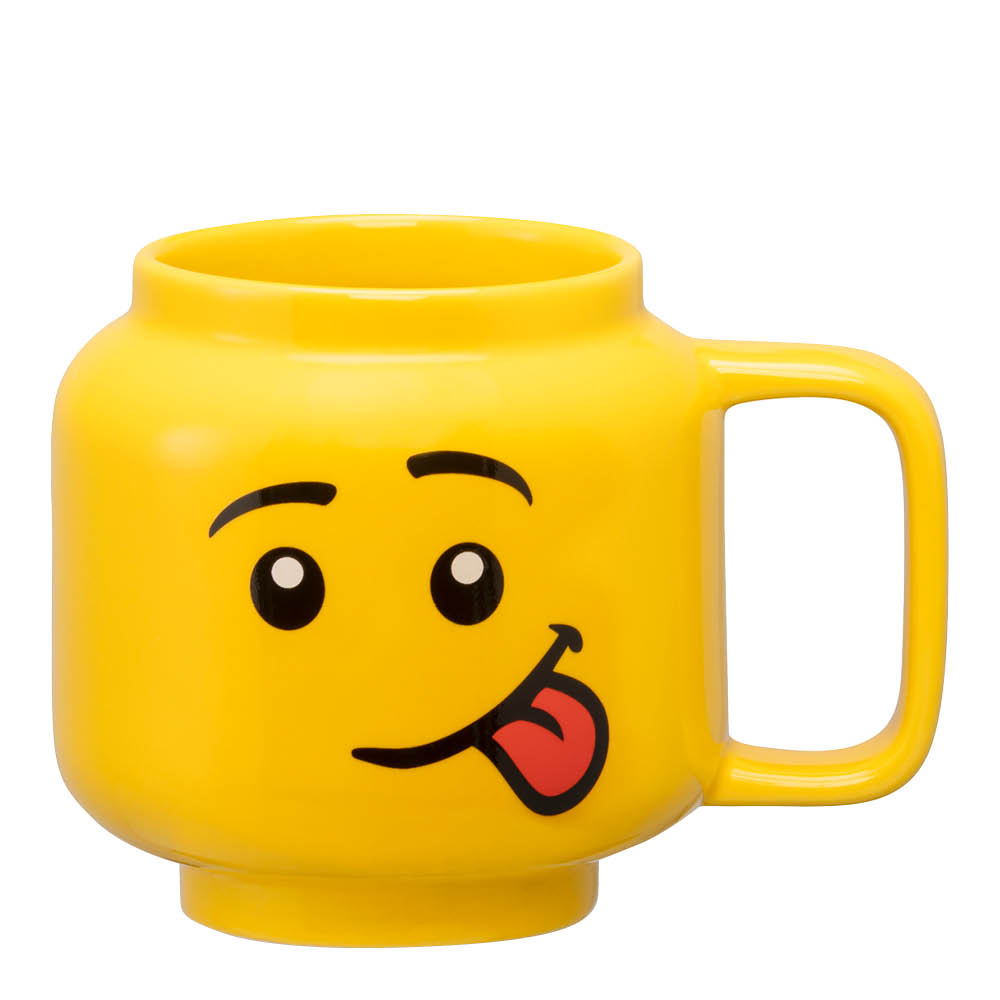 Lego – Mugg tokig figur 25,5 cl Gul