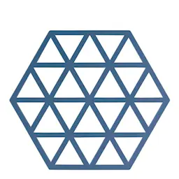 Zone Hexagon Pannunalunen Silikoni 16 cm Denim