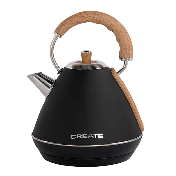 Kettle Retro Vattenkokare 1,7 L Svart