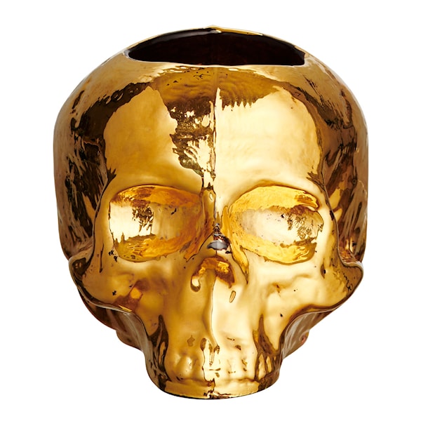 Still Life Skull Ljuslykta 8,5 cm Guld