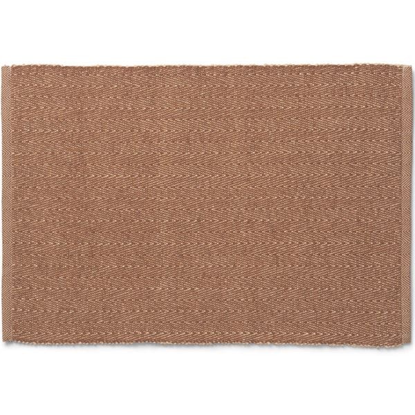 Herringbone Bordstablett 43x30 cm Brun