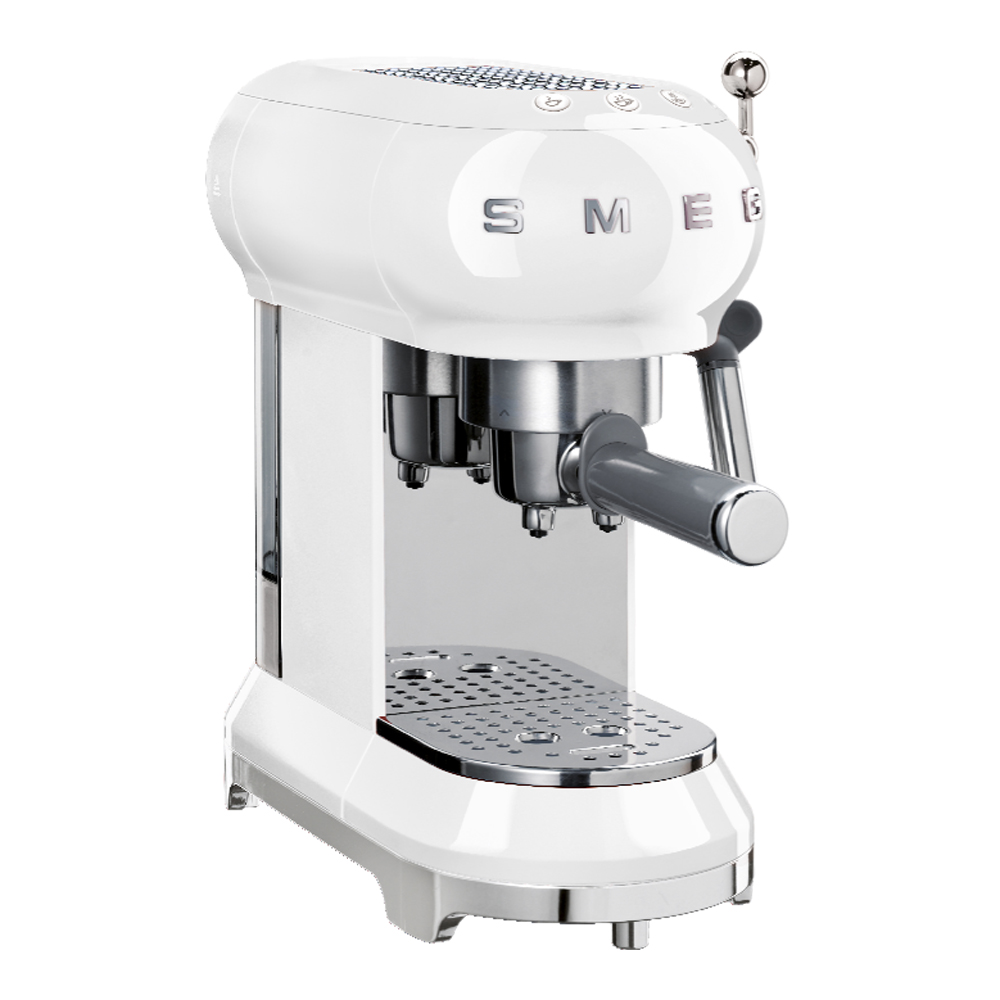 Smeg – Smeg Espressomaskin ECF01 Vit