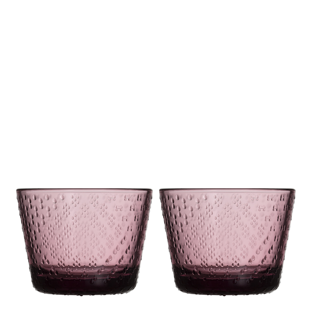 iittala – Tundra Glas 16 cl 2-pack Ljung