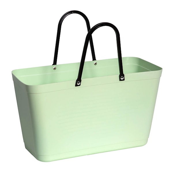 Green Plastic väska stor 15 L ljusgrön