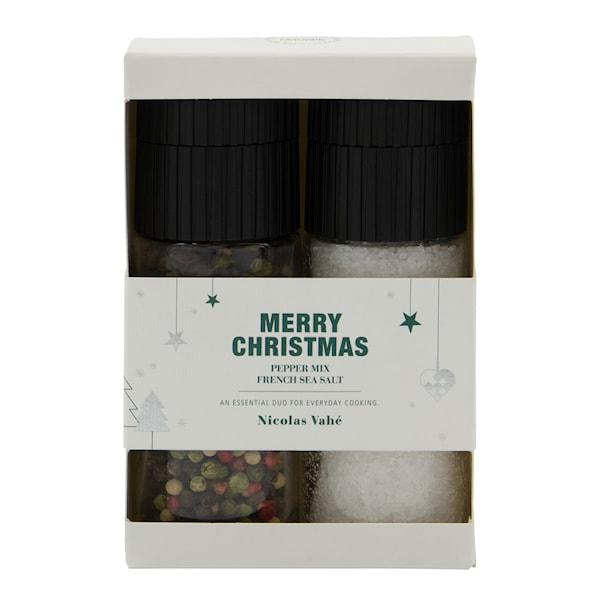 Christmas Essentials presentask franskt havsalt & pepparmix