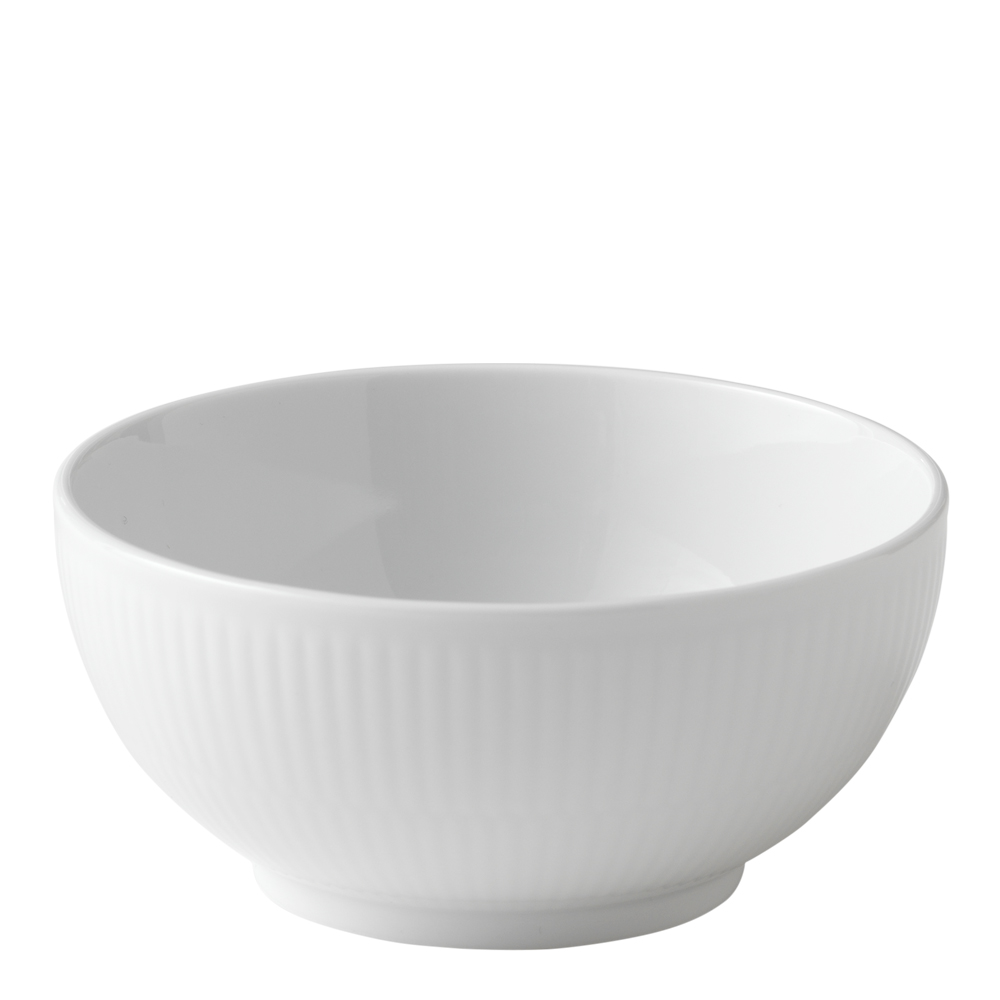 Royal Copenhagen – White Fluted Skål 13 cm 47 cl