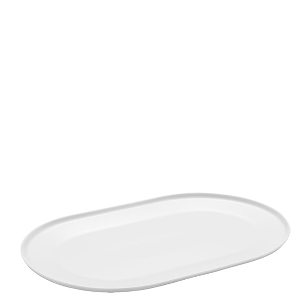 ENSO fat oval 35x22 cm super white