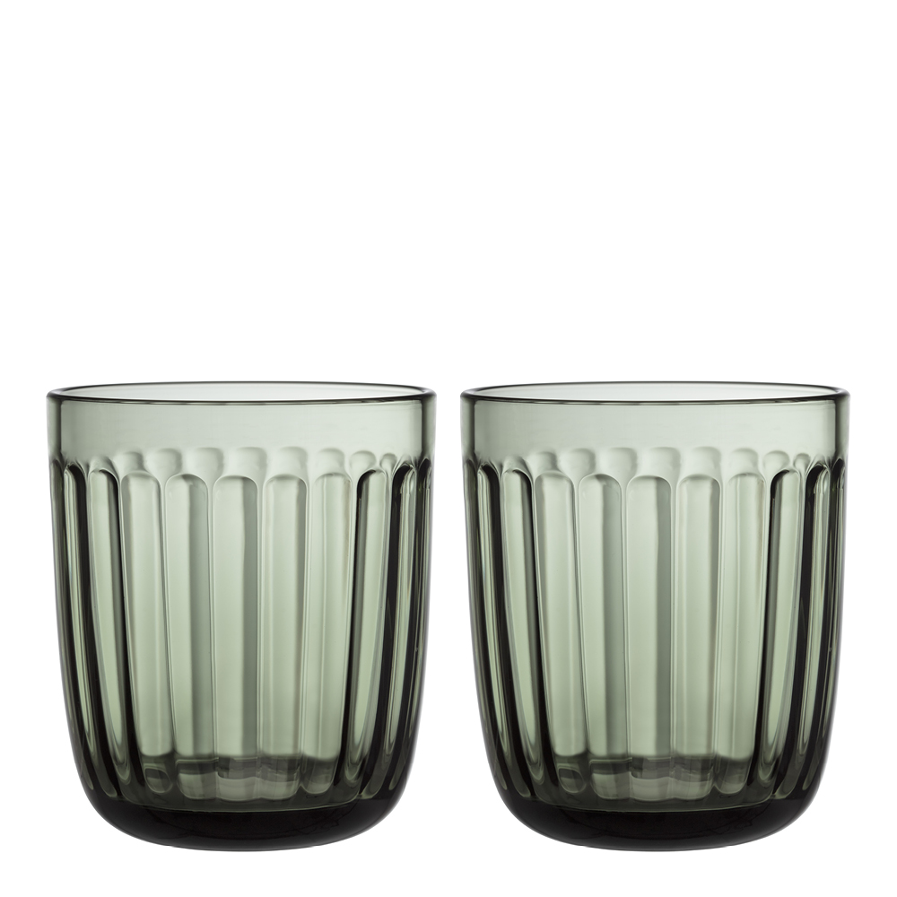 iittala – Raami Dricksglas 26 cl 2-pack Tallgrön