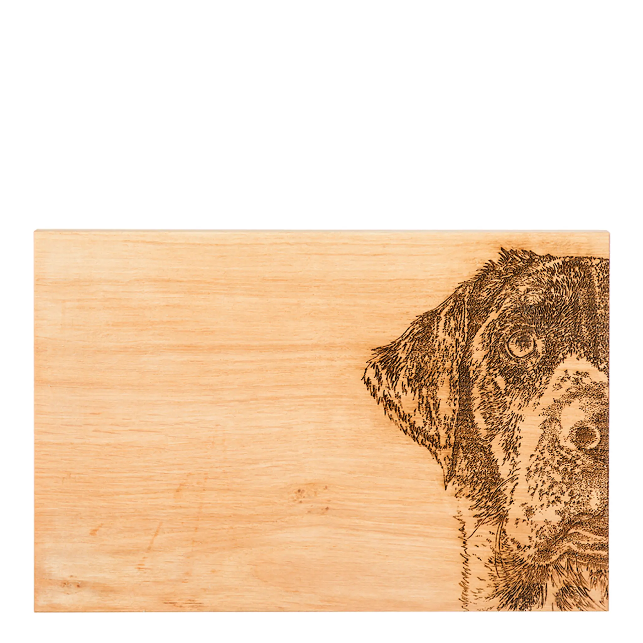 Scottish Made Puinen Leikkuulauta Labradorinnoutaja 30x20 cm