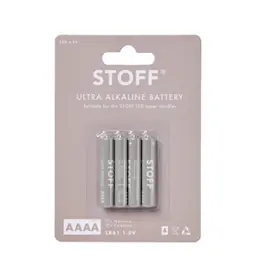 STOFF Nagel Stoff/uyuni batteri AAAA 4 stk