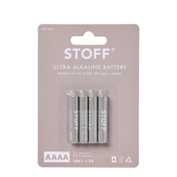 Stoff Nagel Uyuni Batteri AAAA 4-pack