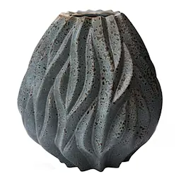 Morsö Flame vase 23 cm grå