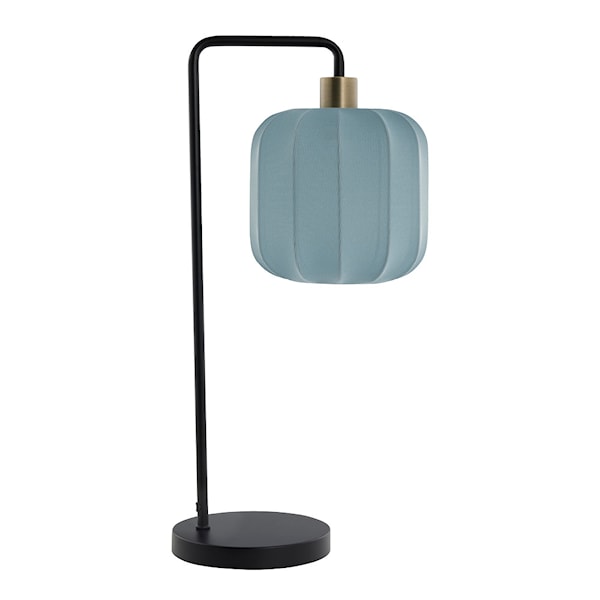 Sasie bordslampa 58x28 cm blå