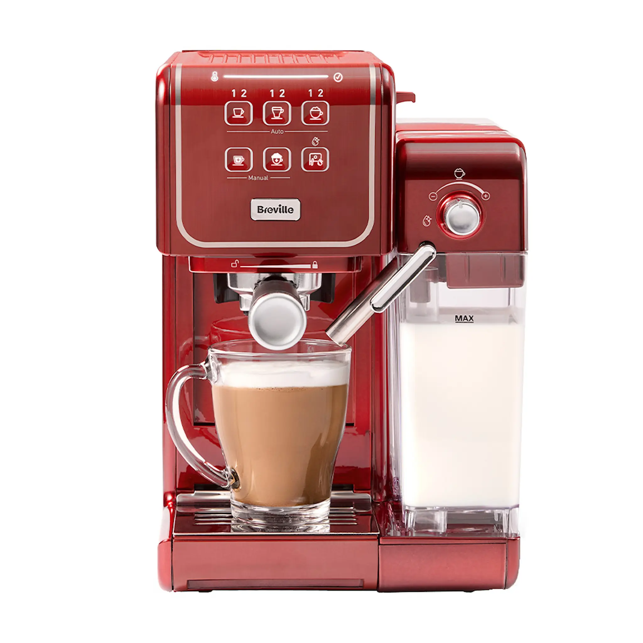 Breville Prima latte III rød