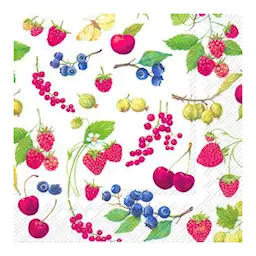 Ihr Servetti Fruits of Summer 33x33 cm 20 kpl