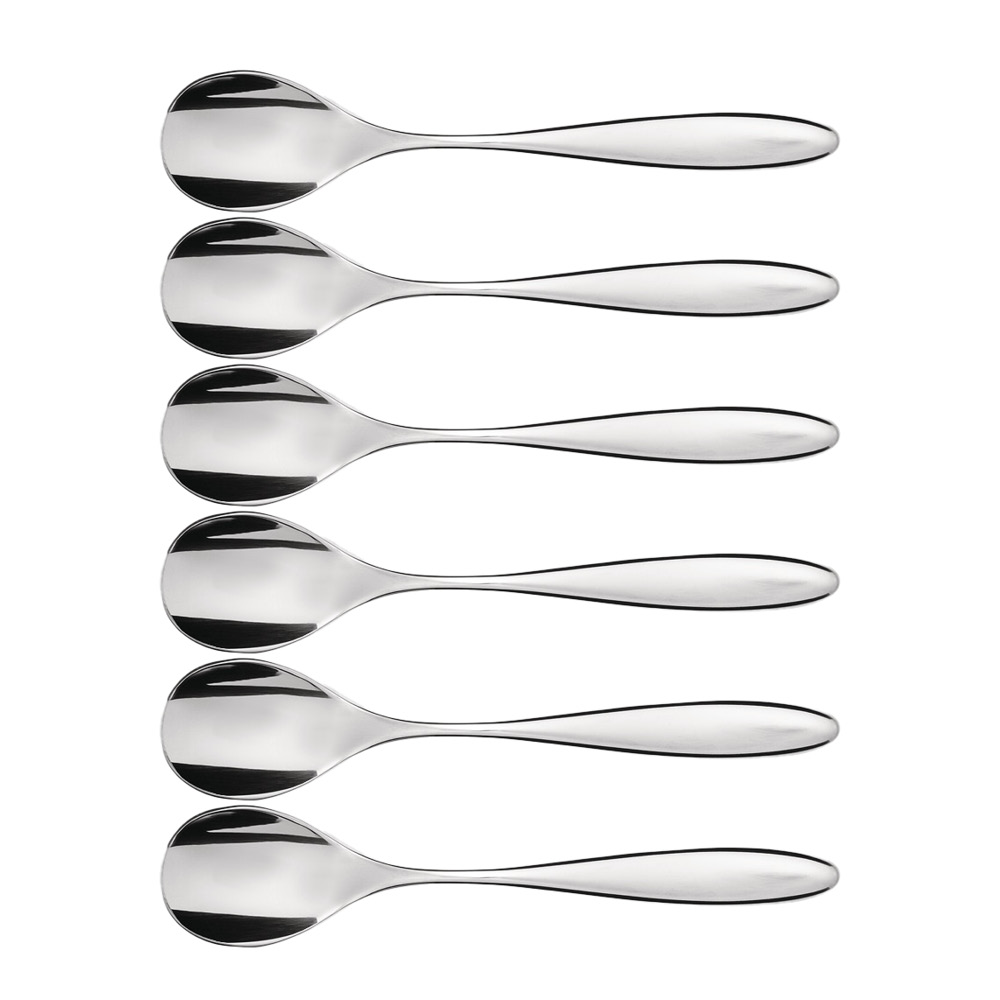 Alessi – Mami tesked 14 cm 6-pack rostfritt stål