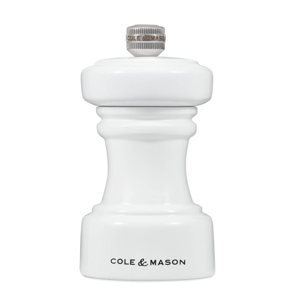 Cole & Mason – Hoxton Saltkvarn 10 cm Vit