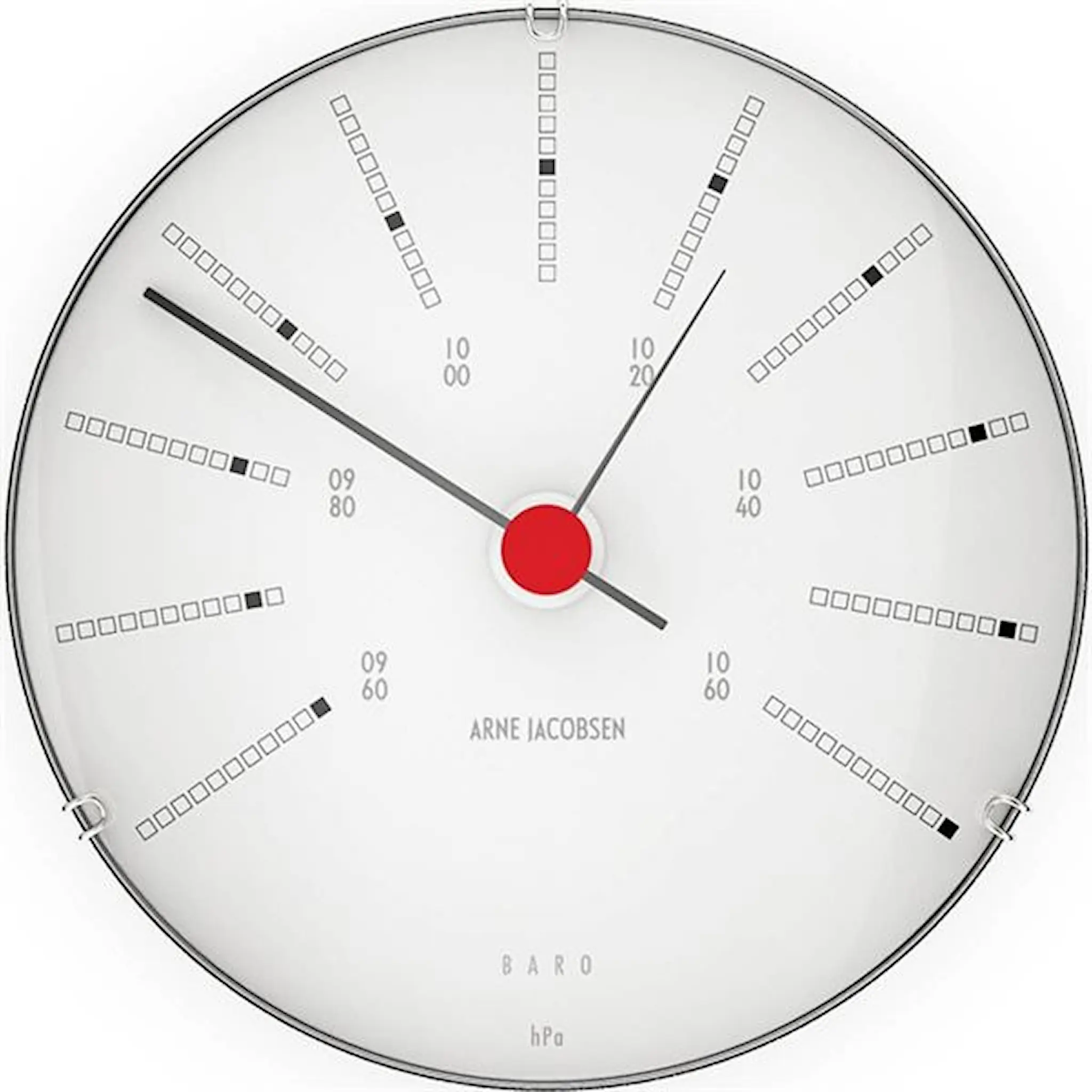Arne Jacobsen Bankers Ilmapuntari 12 cm Valkoinen