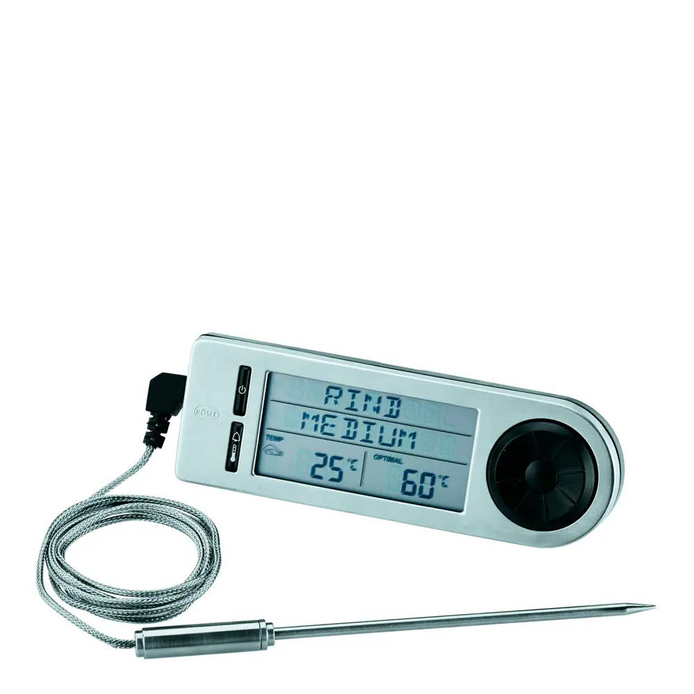 Steketermometer digitalt 14,5 cm stål