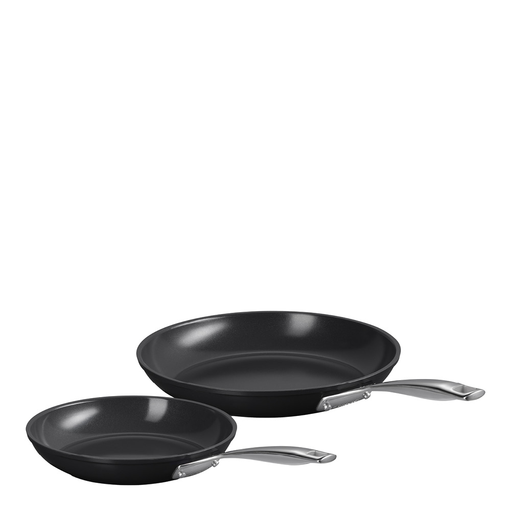 Le Creuset – ENSC stekpanna 2 delar 24+28 cm black