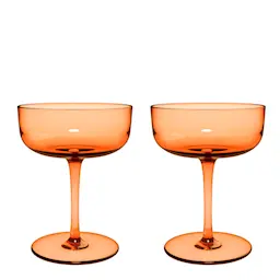 Villeroy & Boch Champagneglass coupe 10 cl 2 stk apricot