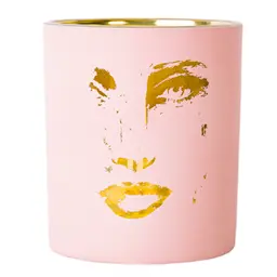 Gynning Design Piece Of Me Kynttilälyhty 10 x 9 cm Vaaleanpunainen/Kulta