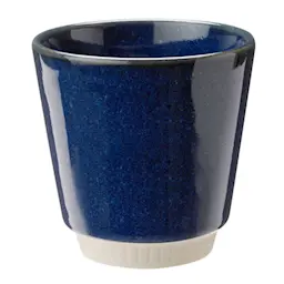 Knabstrup Keramik Colorit Kopp H9 cm 25 cl Marinblå