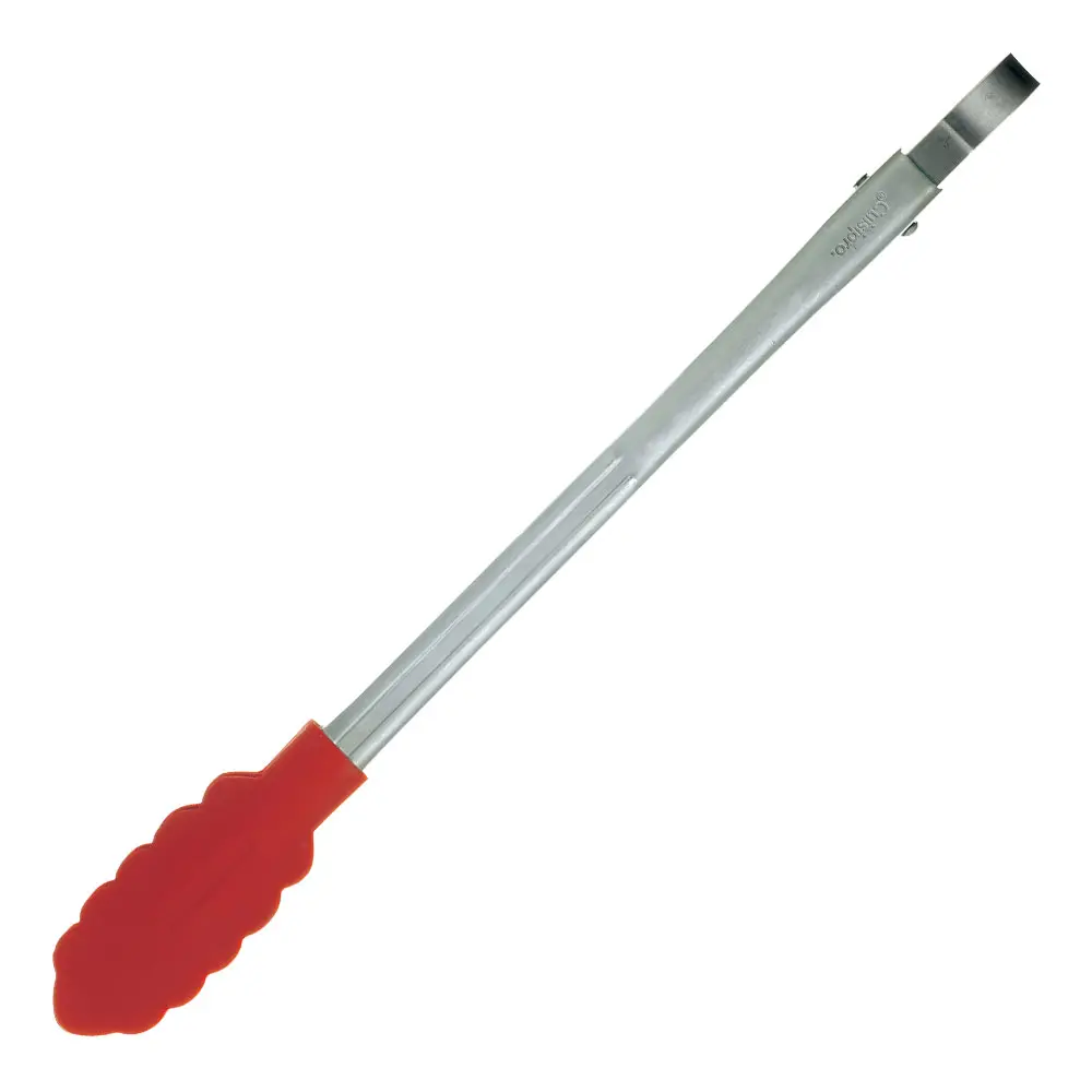Tang 17,8 cm silikon rød