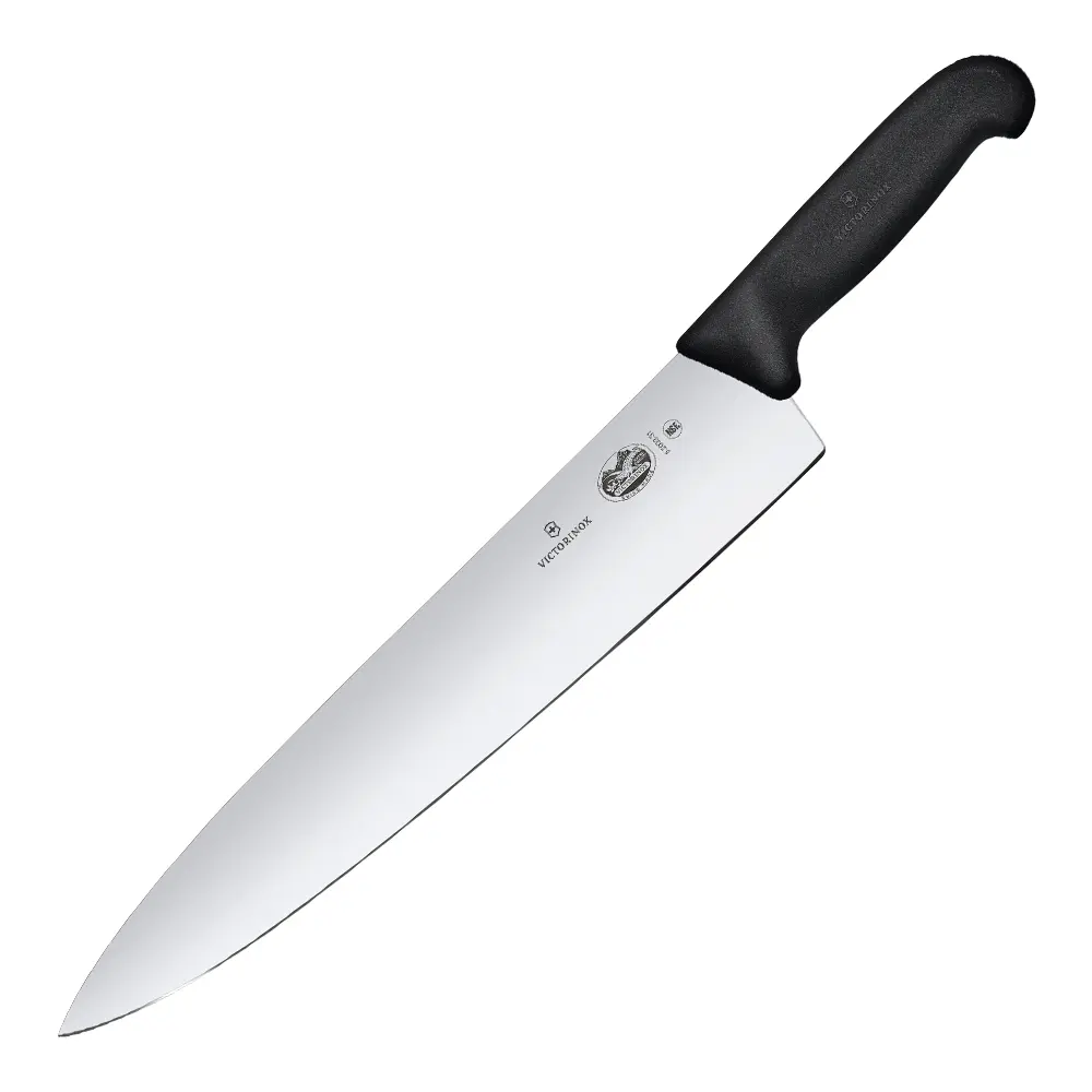 Fibrox kokkekniv 28 cm svart