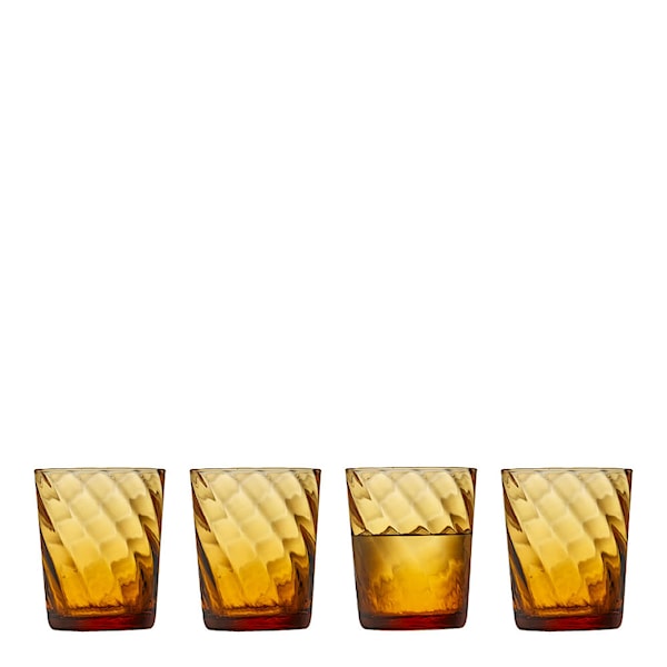 Vienna Vattenglas 30 cl 4-pack Amber