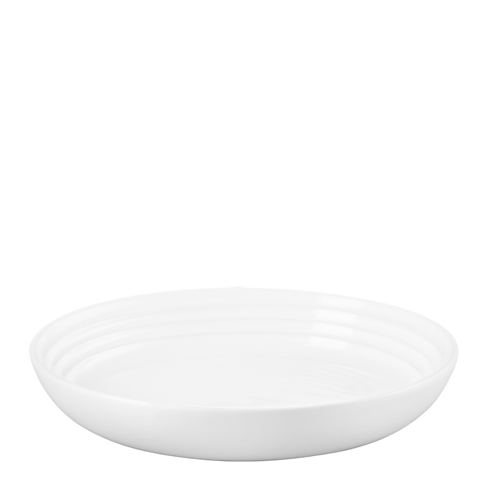 Le Creuset – Signature pastatallrik 22 cm white