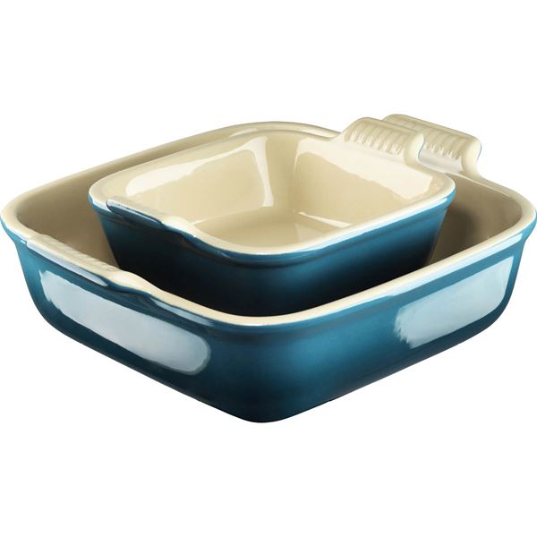 Le Creuset - Heritage fatset ugnsfast 13+22 cm deep teal