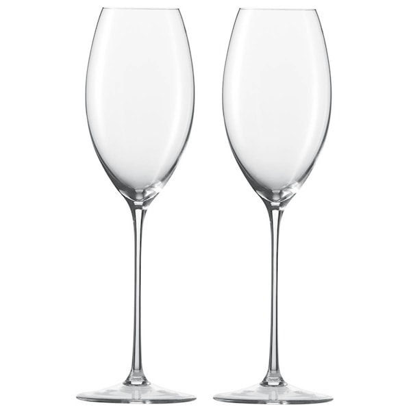 Enoteca Champagneglas 30 cl 2-pack Klar