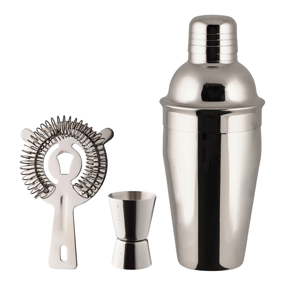 Produktfoto för Dorre Art Barset rostfritt 5,0 dl shaker drinkmått 1,5-3 cl drinkssil